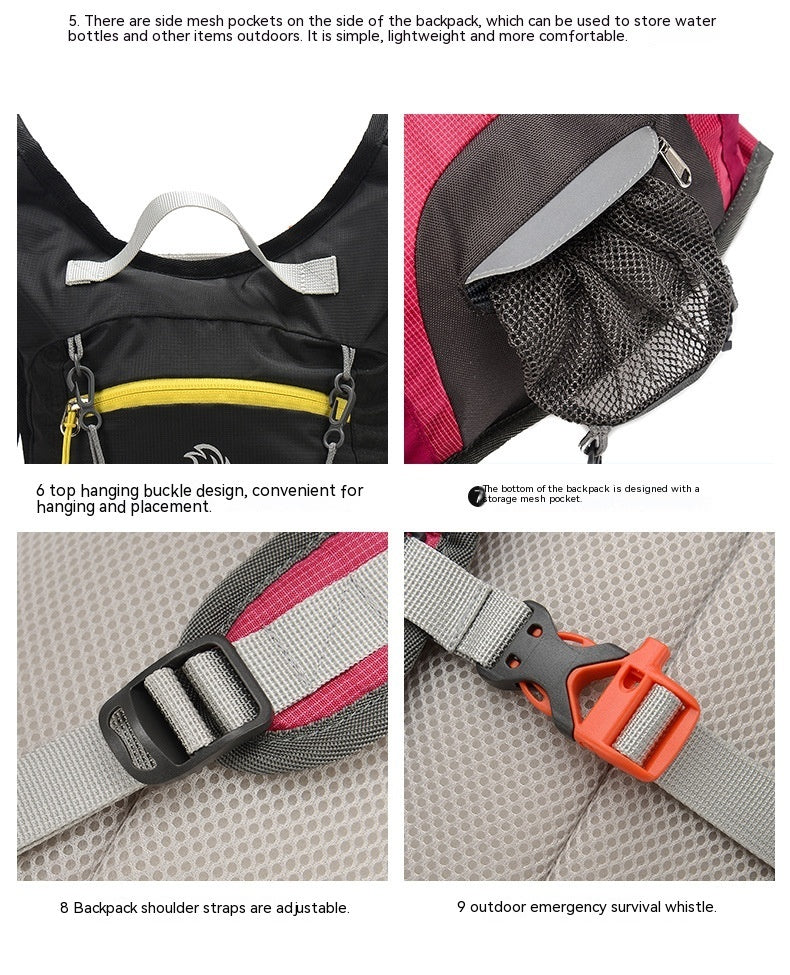 Outdoor Travel Mountain Climbing Cycling Bag Hiking Wear-resistant Backpack