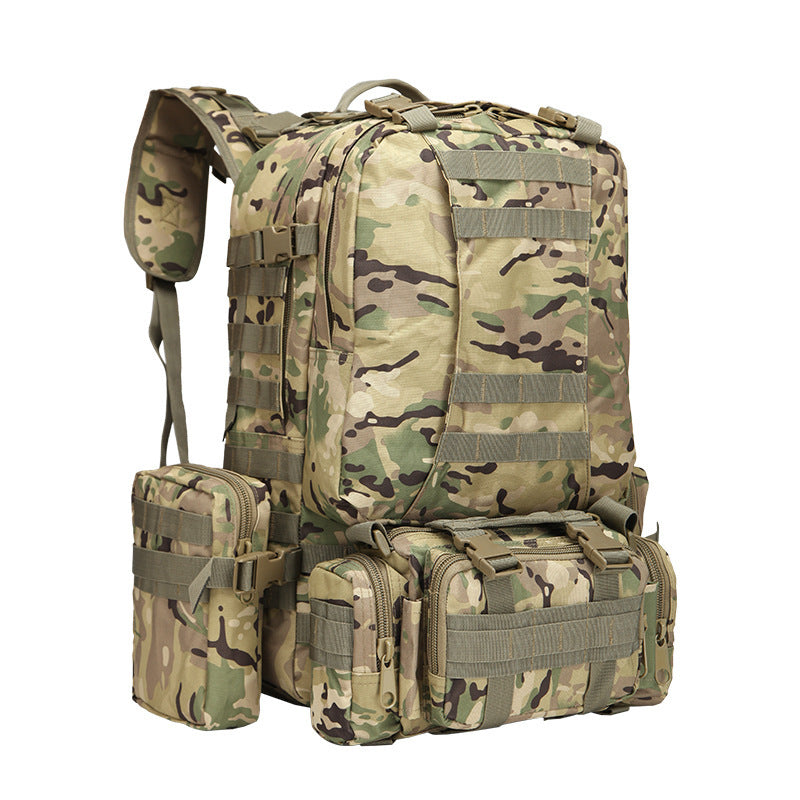 Army Camouflage Camping Combination Backpack