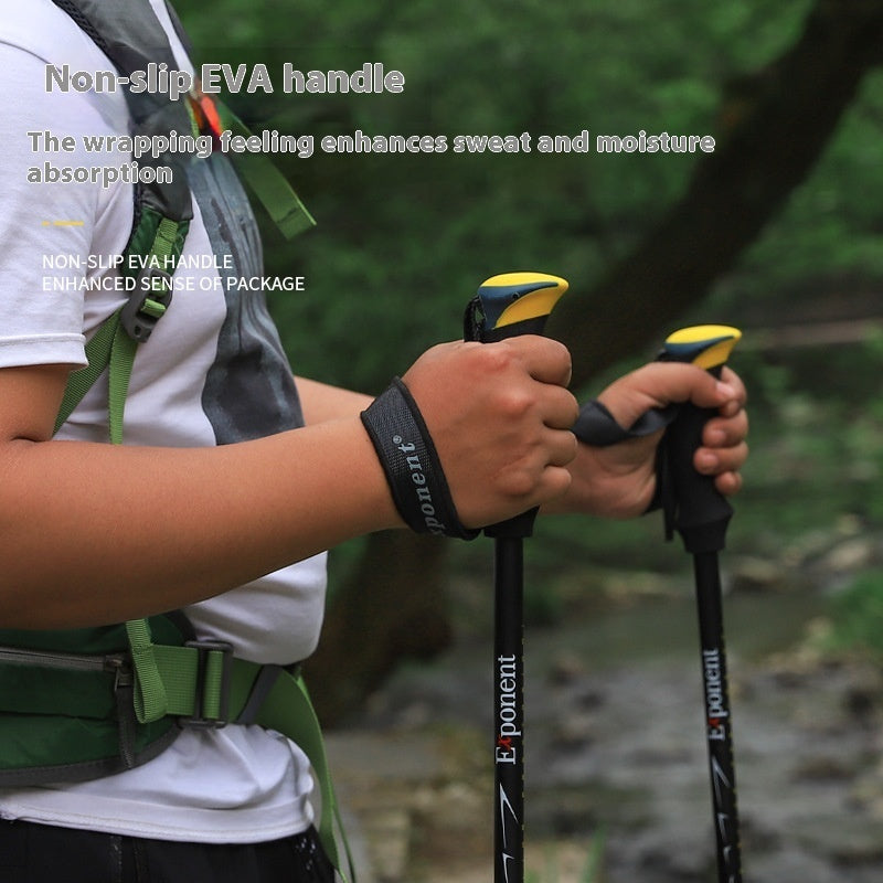 Outdoor Alpenstock Ultra-light Outer Lock 7075 Material