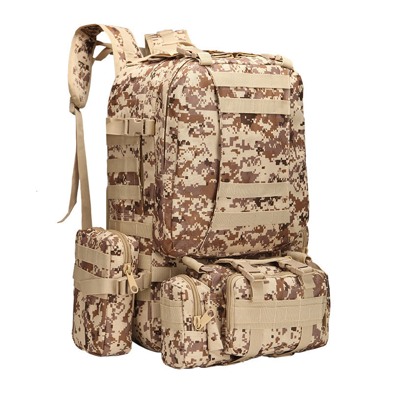 Army Camouflage Camping Combination Backpack