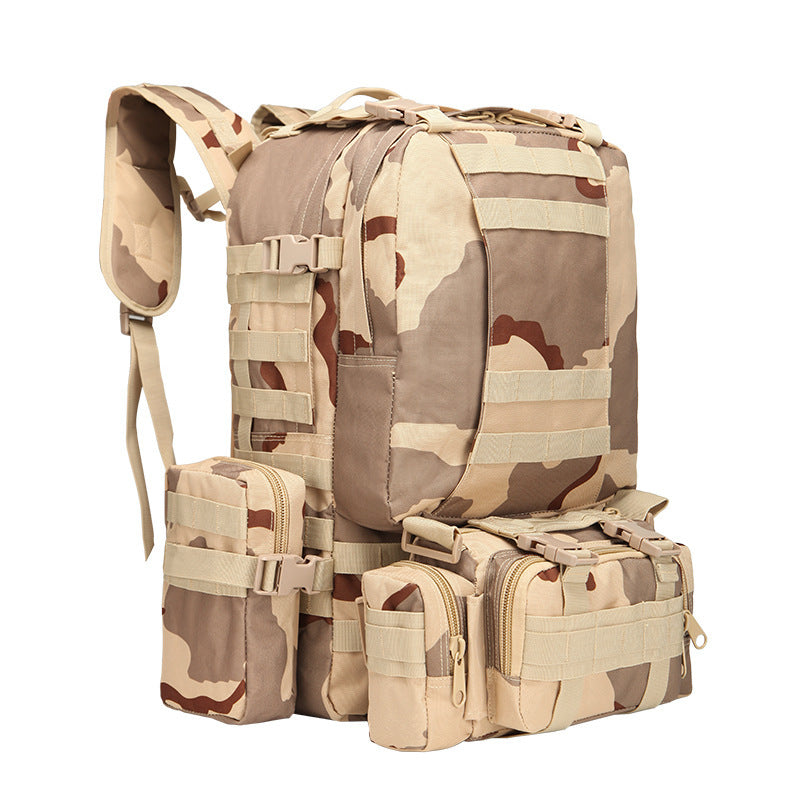 Army Camouflage Camping Combination Backpack