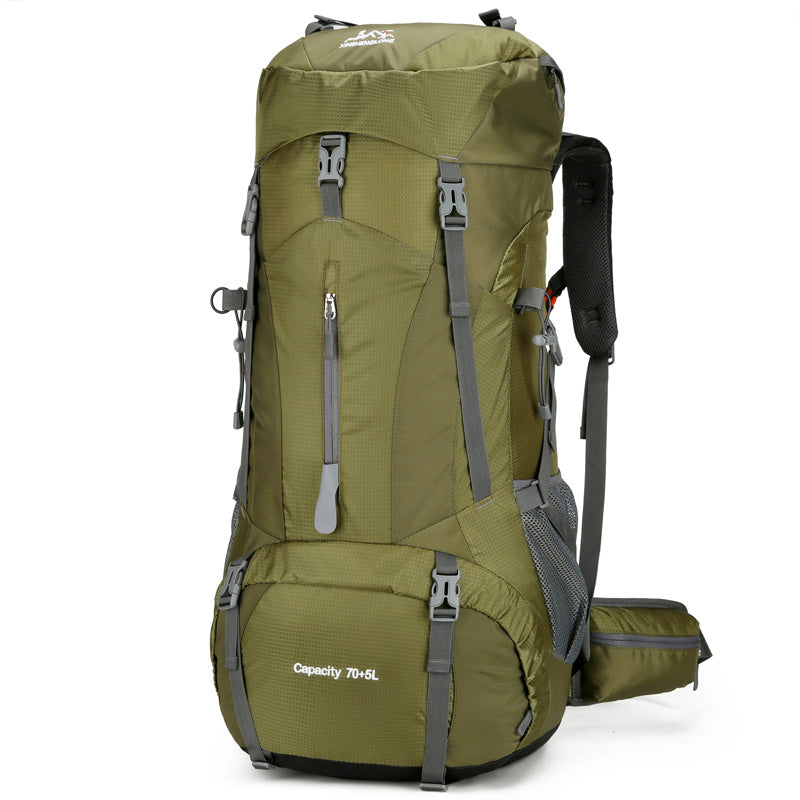 New Outdoor Mountaineering Bag Large Capacity Lightweight Waterproof Professional Hiking Camping Backpack